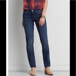 American Eagle Super Stretch Strait Jeans
